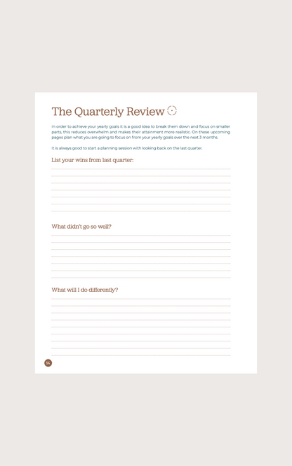 The Lifeflow Planner Quarterly Review